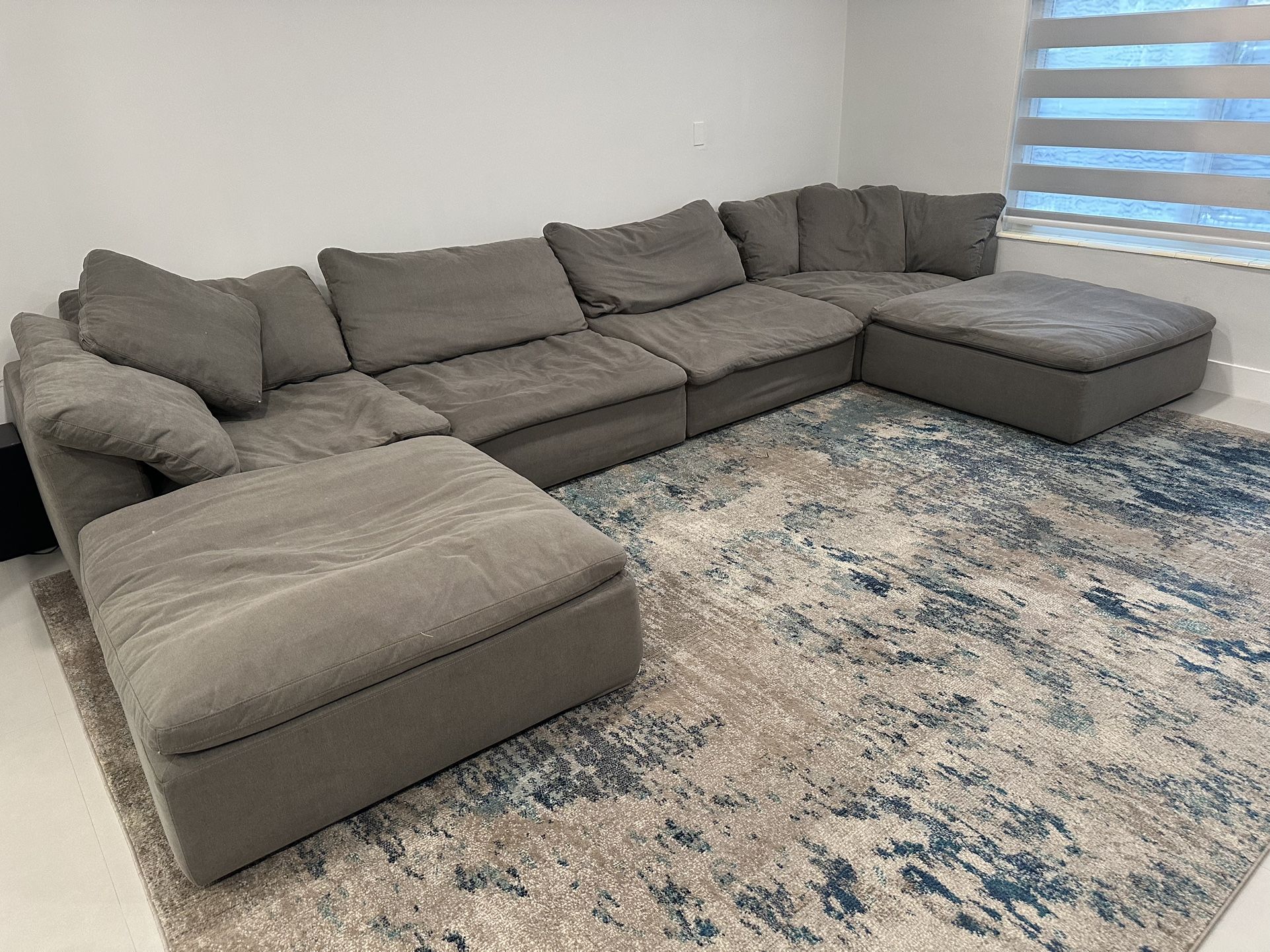 Oversized RH Cloud Couch Dupe.