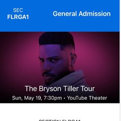 Bryson Tiller Tickets (May 19th, 2024) 