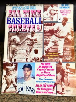 Awesome 👏!! 1973 All Time Baseball Greats No. 2 Magazine – Roberto Clemente Tribute