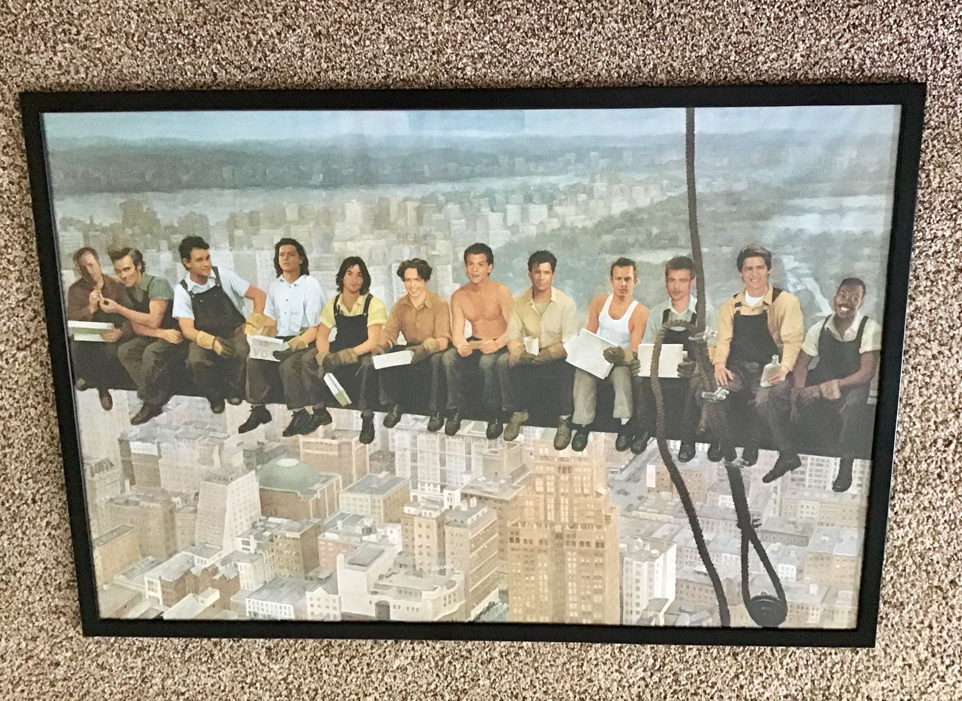 Picture - Lunch atop a Skyscraper - Hollywood Version