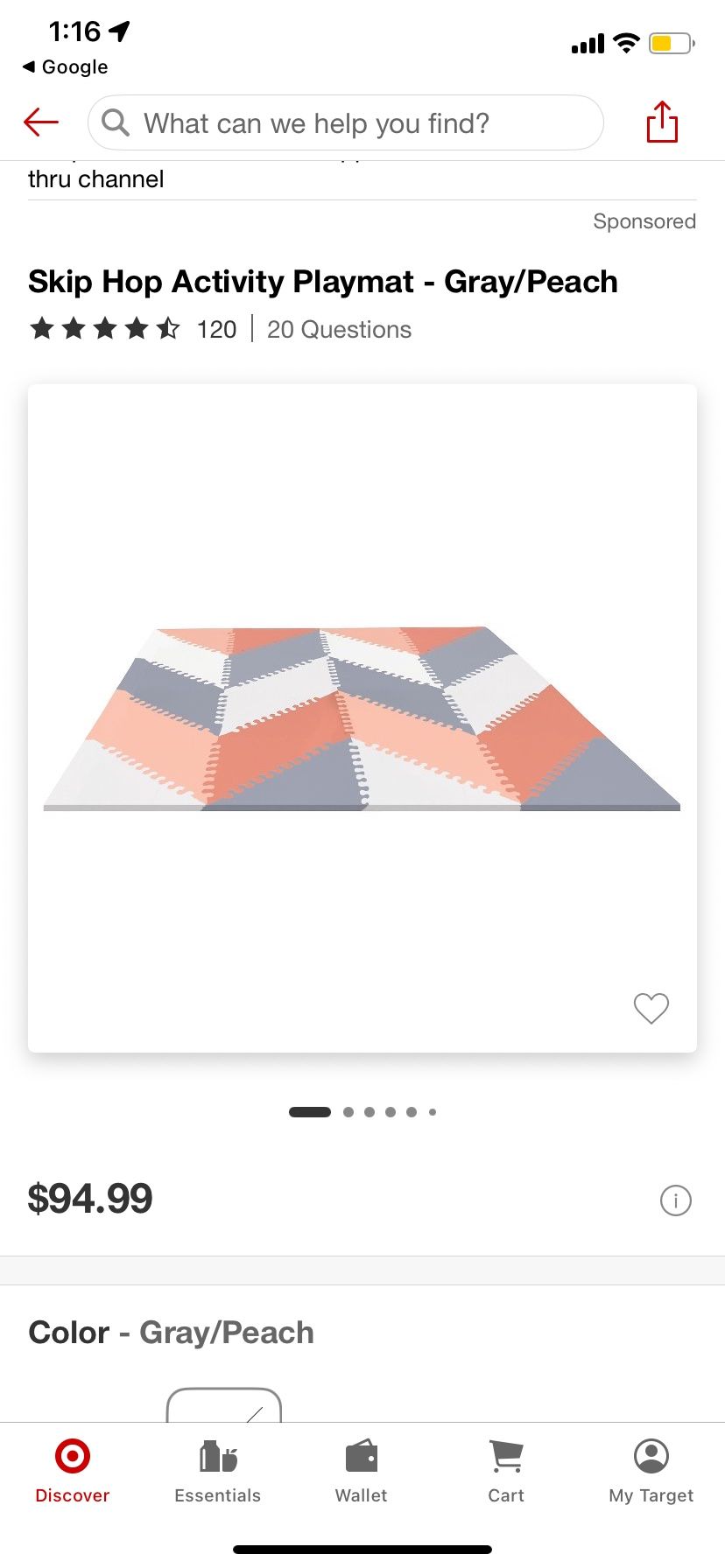 Skip Hop Play Mat