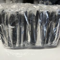 50 Set Of Cutlery Packs 