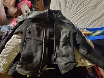 Street and steel leather icon jacket
