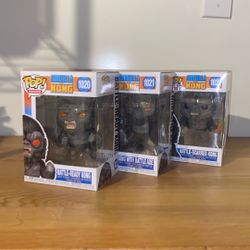 Battle-Scarred Kong, Kong With Battle Axe, Battle Ready Kong Funko Pops