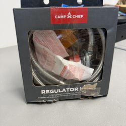 Camp Chef Steel-braided Regulator with hose