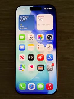 Apple iPhone 17 Pro 256GB unlocked Verizon like NEW