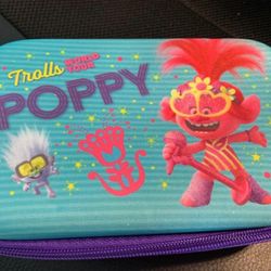 Trolls pencil case. Amazon open box never used