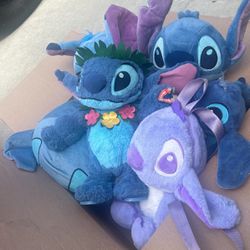 Box Of Stitch Plushies 