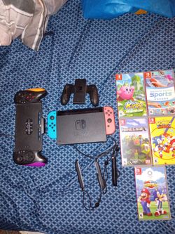 Nintendo  Switch Bundle with Games and Accessories