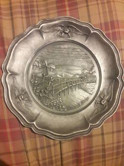 International Pewter Collection Plates