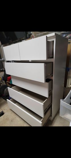 Ikea tall chest of drawers exercise bike READ DESCRIPTION
