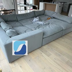Grey Cloud Couch Sectional