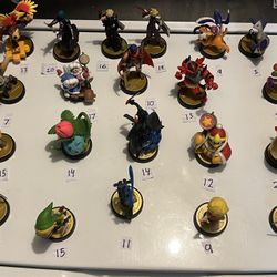 Super Smash Bros Amiibos