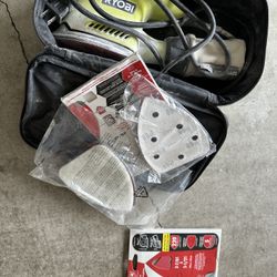Ryobi Sander With Dust Bag