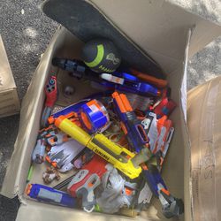 Nerf Guns And Kid Toys