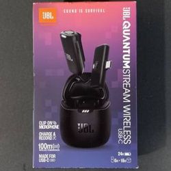 JBL Quantum Stream Wireless USB-C (Brand New)