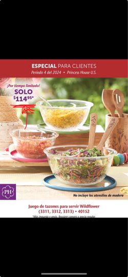 Producto princess house nuevo