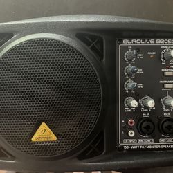 Behringer Eurolive B205D 150W 5.25 inch Powered Monitor Speaker