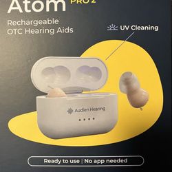 ATOM Pro2 Rechargeable OTC Hearing Aids
