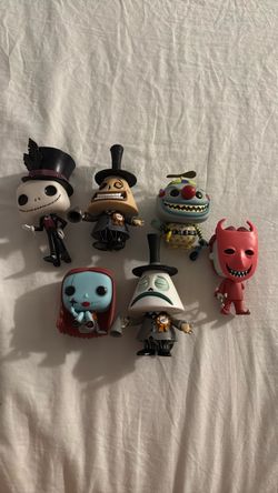 Nightmare Before Christmas Funko Pop Lot of 6