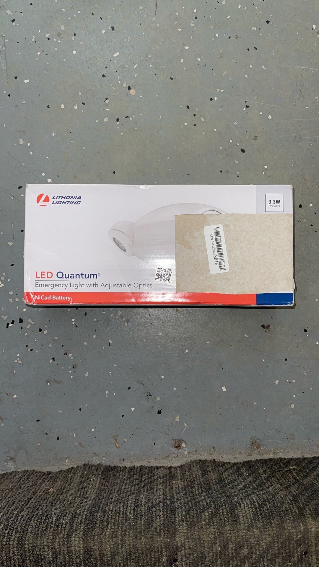 Lithonia Lighting LED Quantum Emergency Light w/ Adjustable Optics (ELM4L)