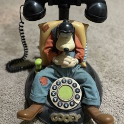 Retro RARE Goofy Rotary Phone With Movement/Animation When Called - $240 Obo