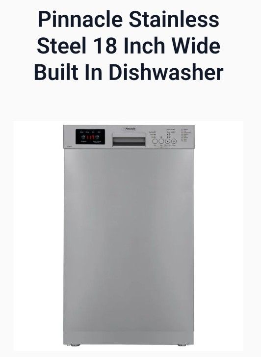 Furrion 18in Stainless Steel Dishwasher 