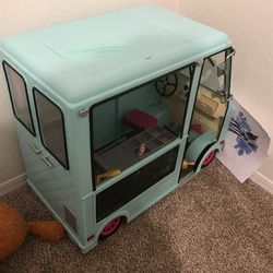 Our Generation Ice Cream Truck With Accessories ! 