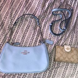 Coach Handbag (Crossbody) And Wallet