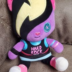 Hard Rock Roxtars Styler 6" Beanbag Plush Colorful 2014 Souvenir Doll