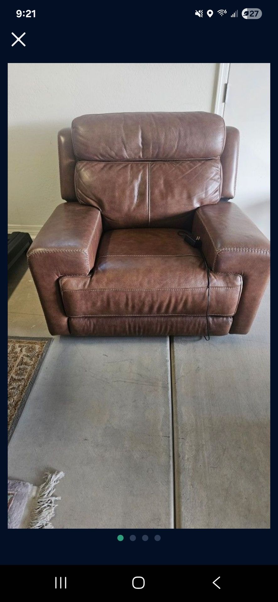 Oversized Electric Recliner