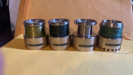 Extra Spools For Spinning Reel 4 Daiwa 2000 Reels