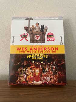 Wes Anderson / Isle of Dogs / Fantastic Mr. Fox Blu-ray