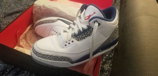 Nike Air Jordan 3 True Blue Size 8  Need Soles!