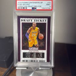 2019 Contenders Kobe Bryant Los Angeles Lakers PSA 9