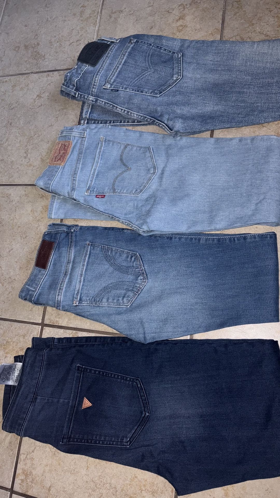 Levi’s, Guess, And Hollister Jeans