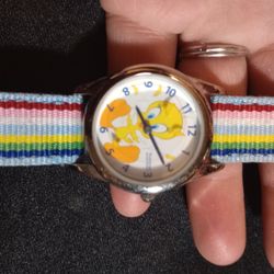 Rare Ladies Armitron Tweety Bird Watch