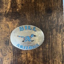  Belt Buckle ,Silver BM  ,Bill Arizona. 