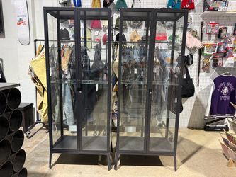 IKEA Milsbo Glass Door Cabinets/Display Cases