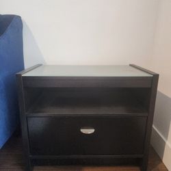 Wood End Table