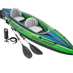 Inflatable Kayaks (two) Intex challenger 86 In