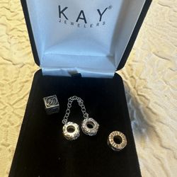 Kay Jewelers Silver Charms 