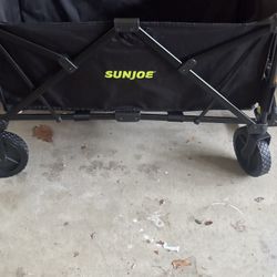 Sun Joe Wagon Basket $50
