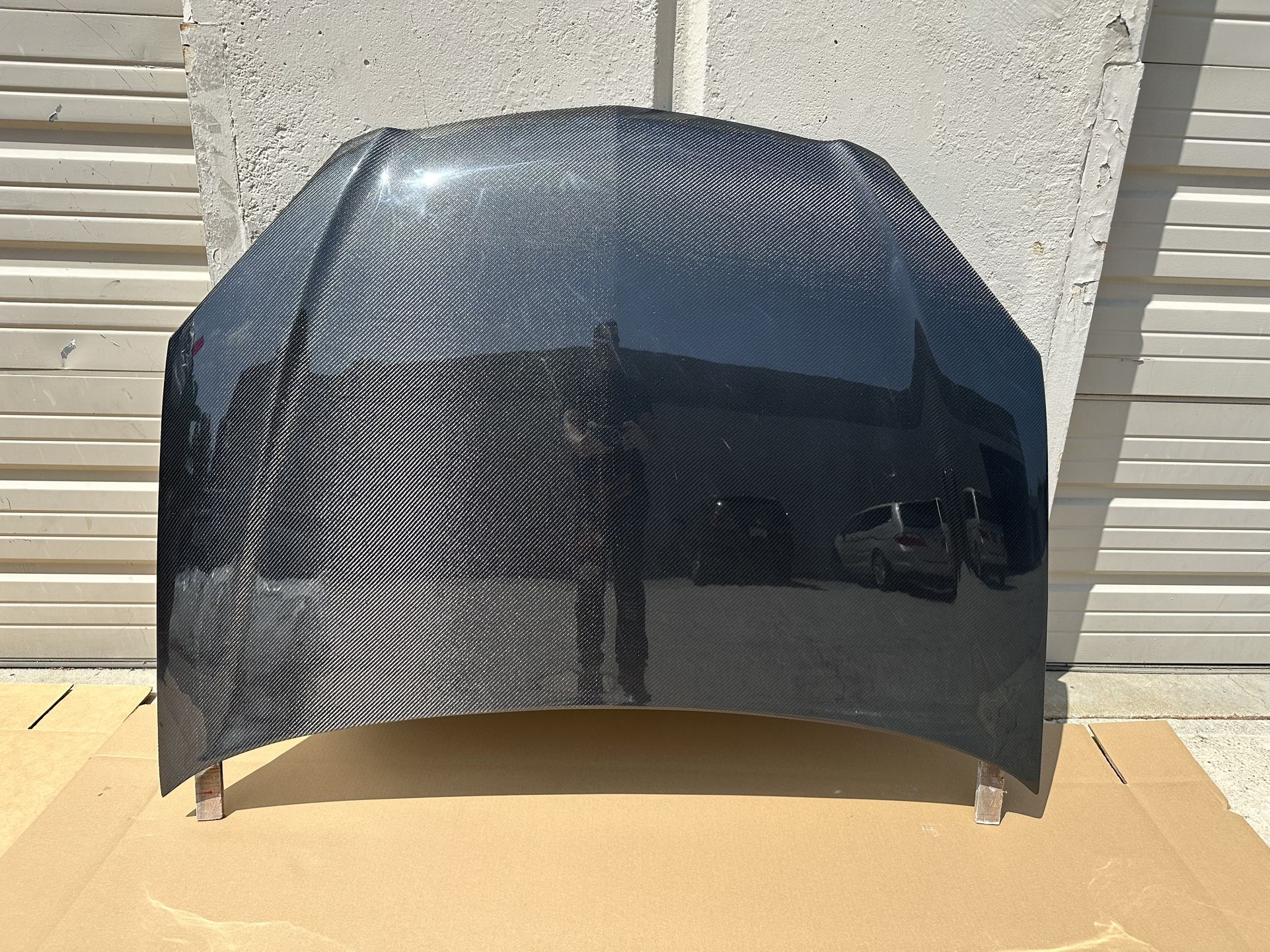2002 - 2006 Acura RSX Carbon Creations Dritech OEM Look Carbon Fiber Hood - Part # 100384