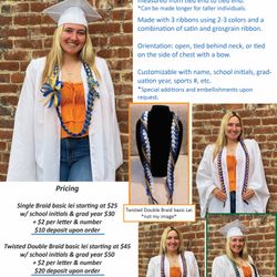 Graduation Ribbon Lei’s 