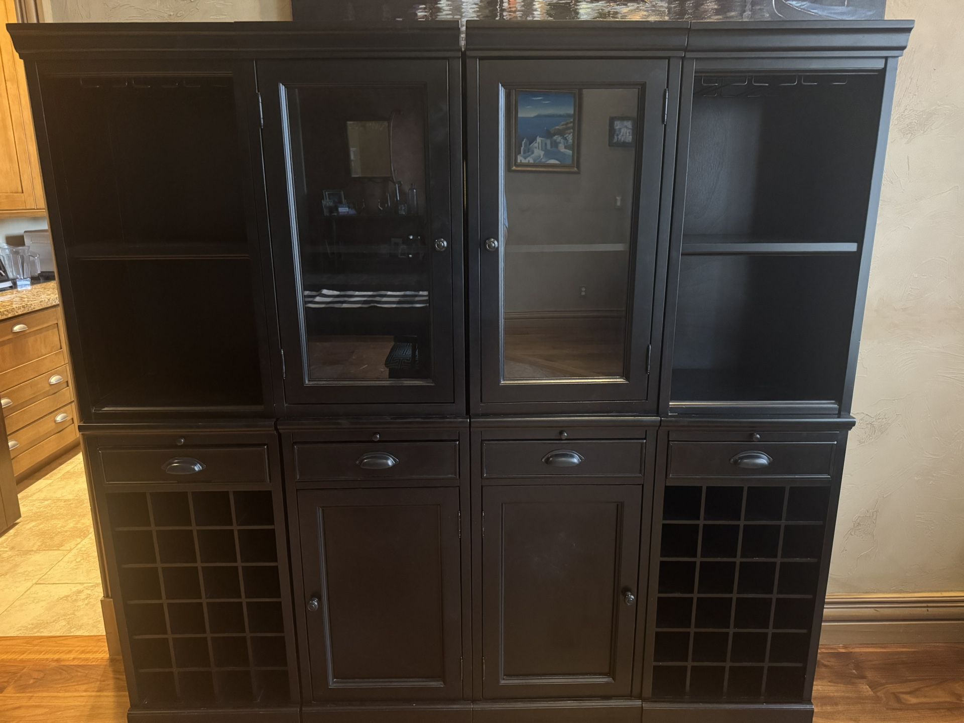 Pottery Barn Modular Bar System – Black Finish