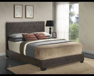 Bed frame and mattress