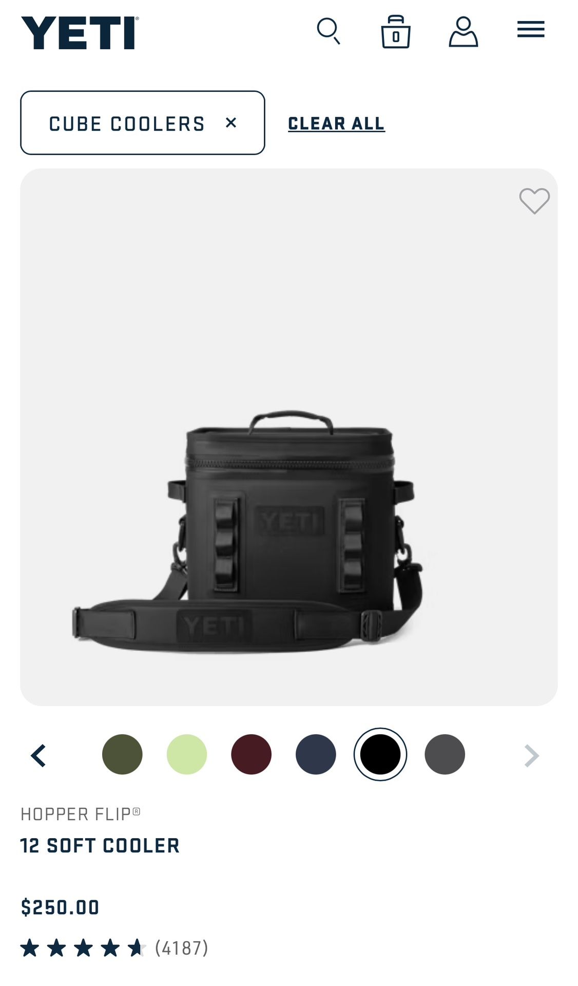 BRAND NEW IN BOX YETI HOPPER FLIP 12