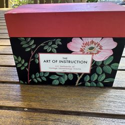 The Art of Instruction Postcard Box Set - 90 Vintage Educational Chart Postcards
