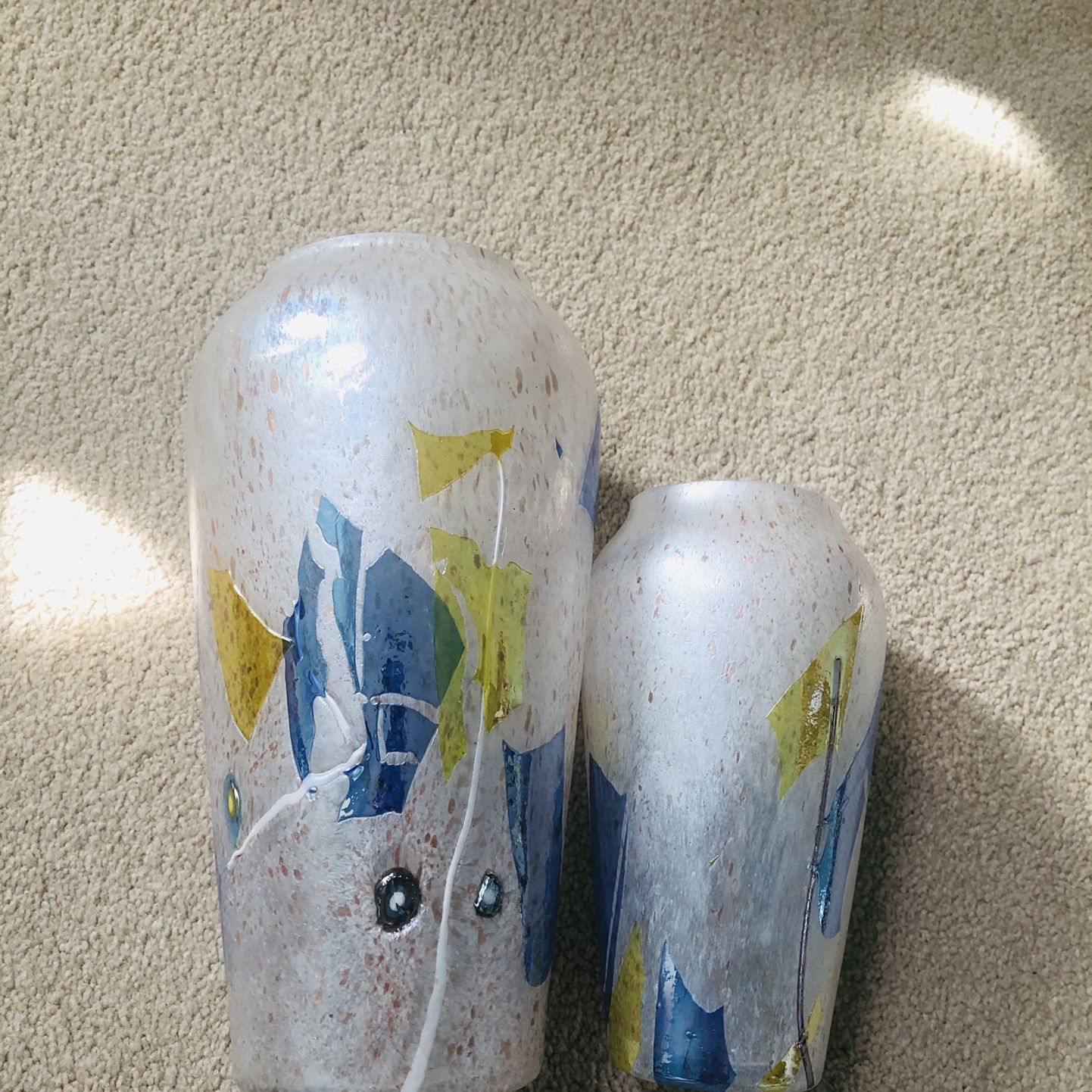 Glass Art Vases